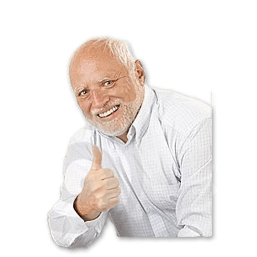 Это Гарольд. Ему больно